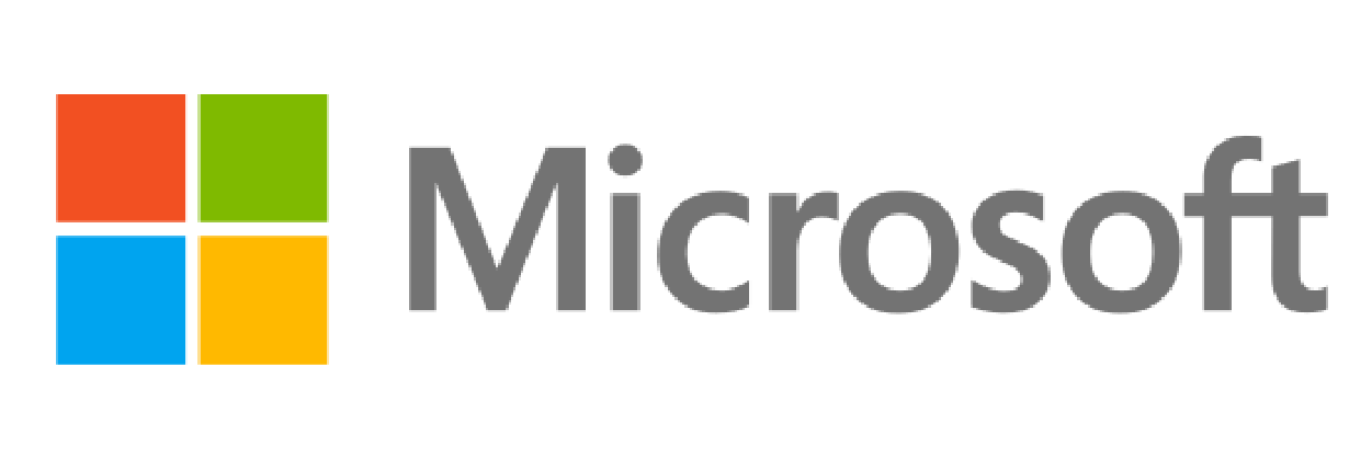 Microsoft logo and link