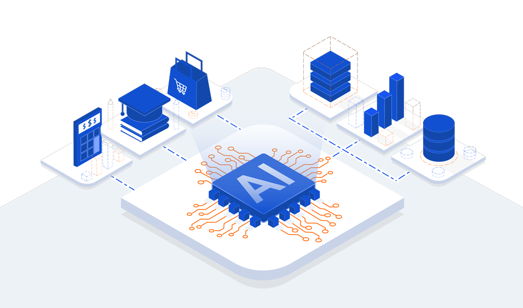 Image showing how AI can impact many industries